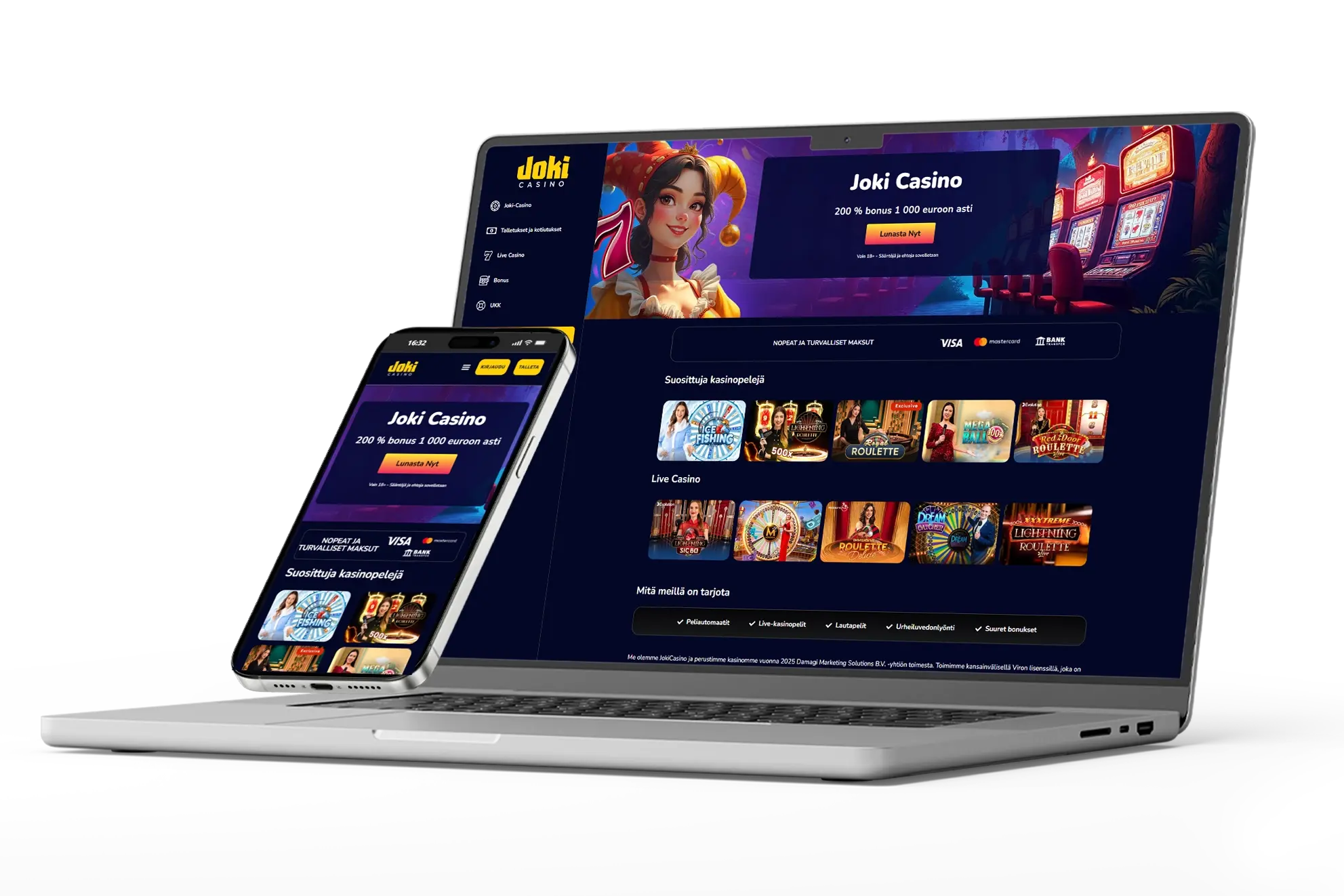 joki casino mobile image